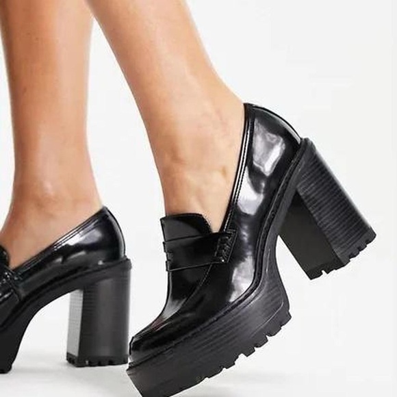 Madden Girl Chunky Loafers - Picture 2 of 7